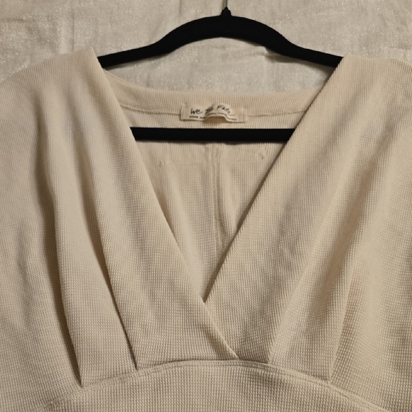 We The Free Cream V-Neck Blouse - Picture 15 of 16